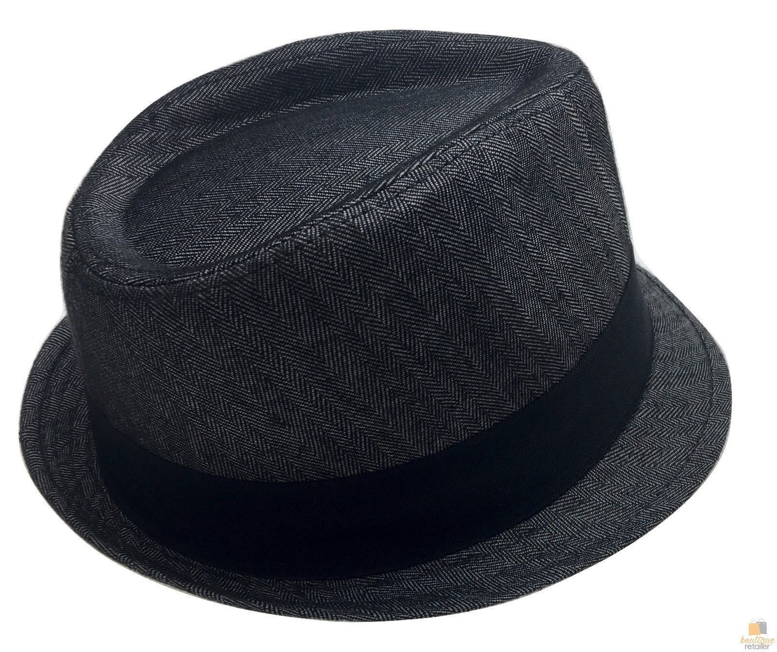 mens medium brim fedora