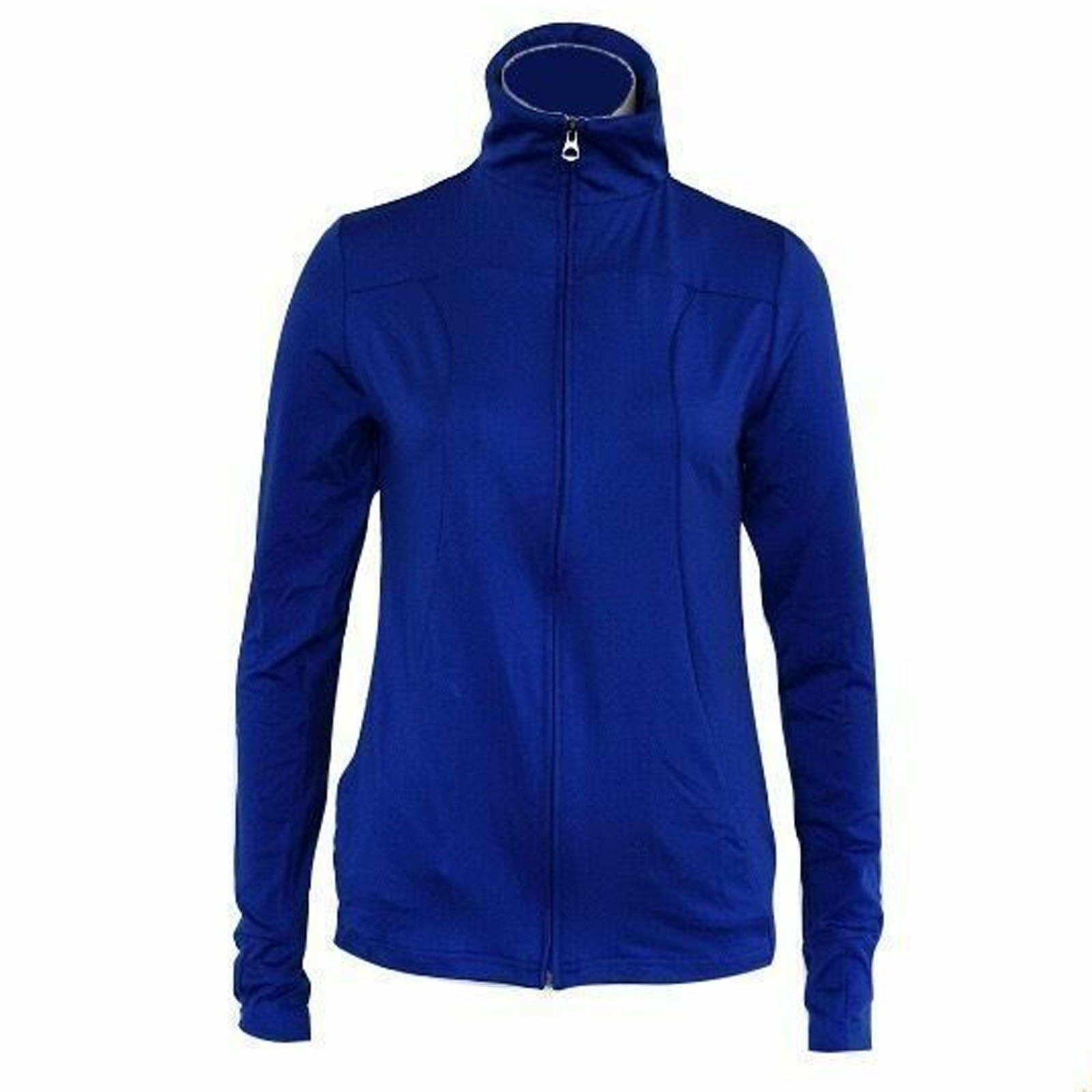 Women's Active Stretch Jacket Full Zip Gym Workout Casual w Pockets