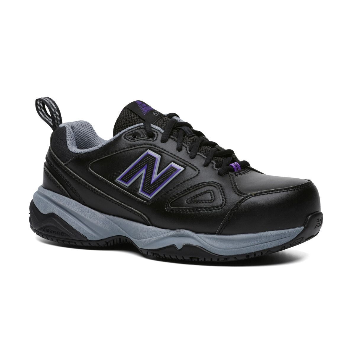 New Balance Women's 627 Steel Cap Toe Safety Shoes Runners Work - Black ...