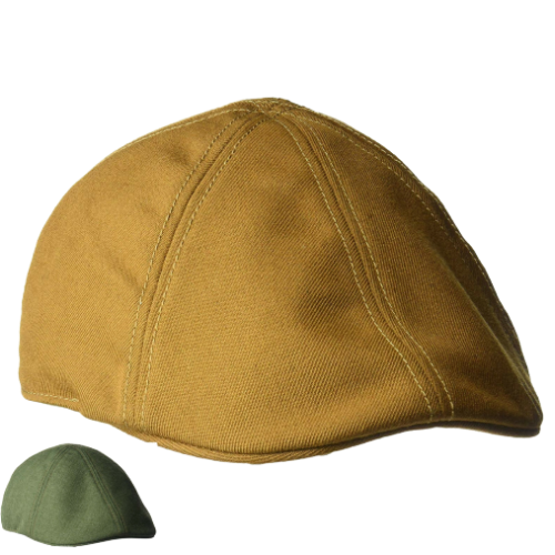 6 panel flat cap