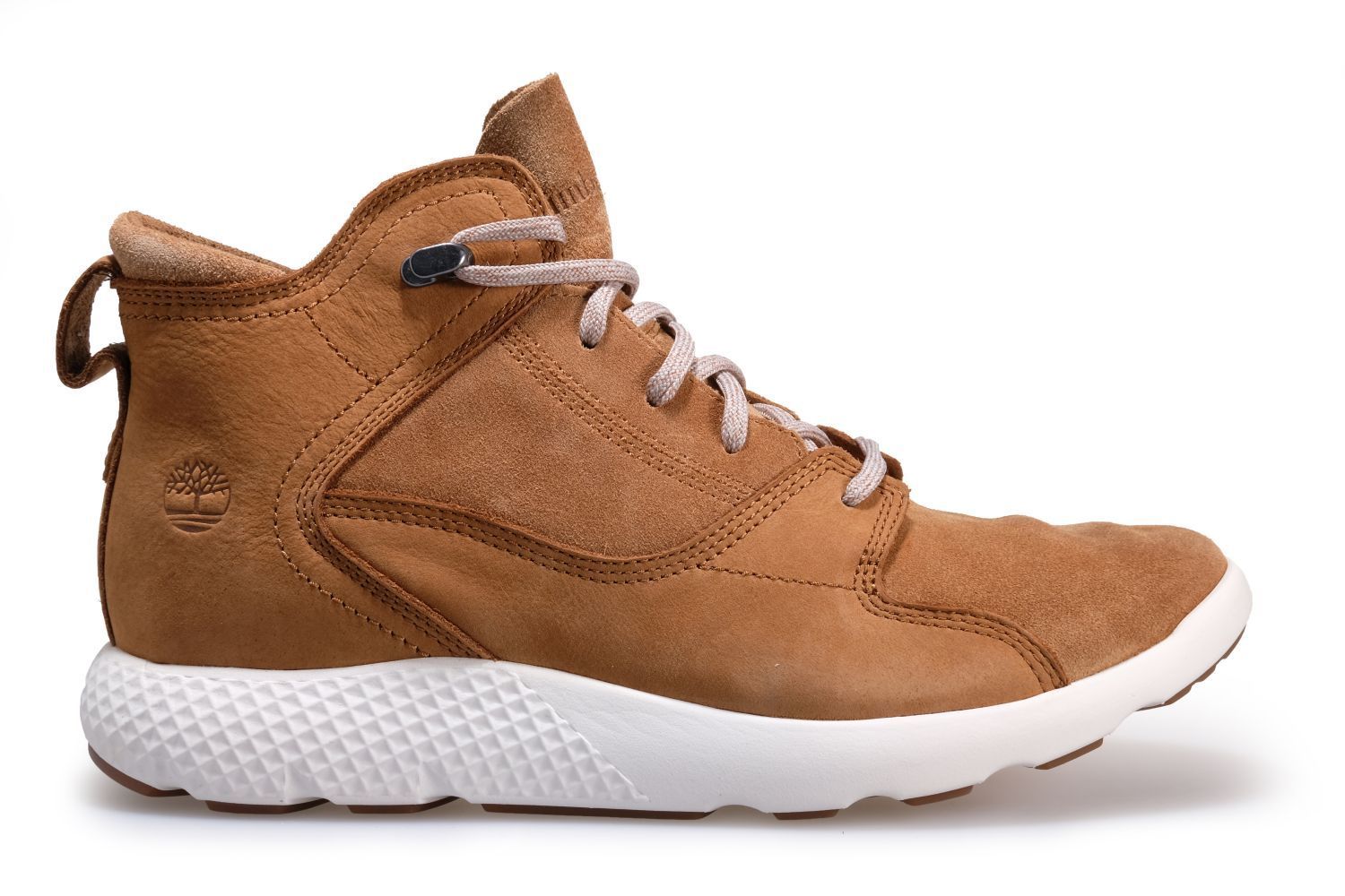 Timberland Men's Flyroam Leather Sneakers Shoes - Light Brown