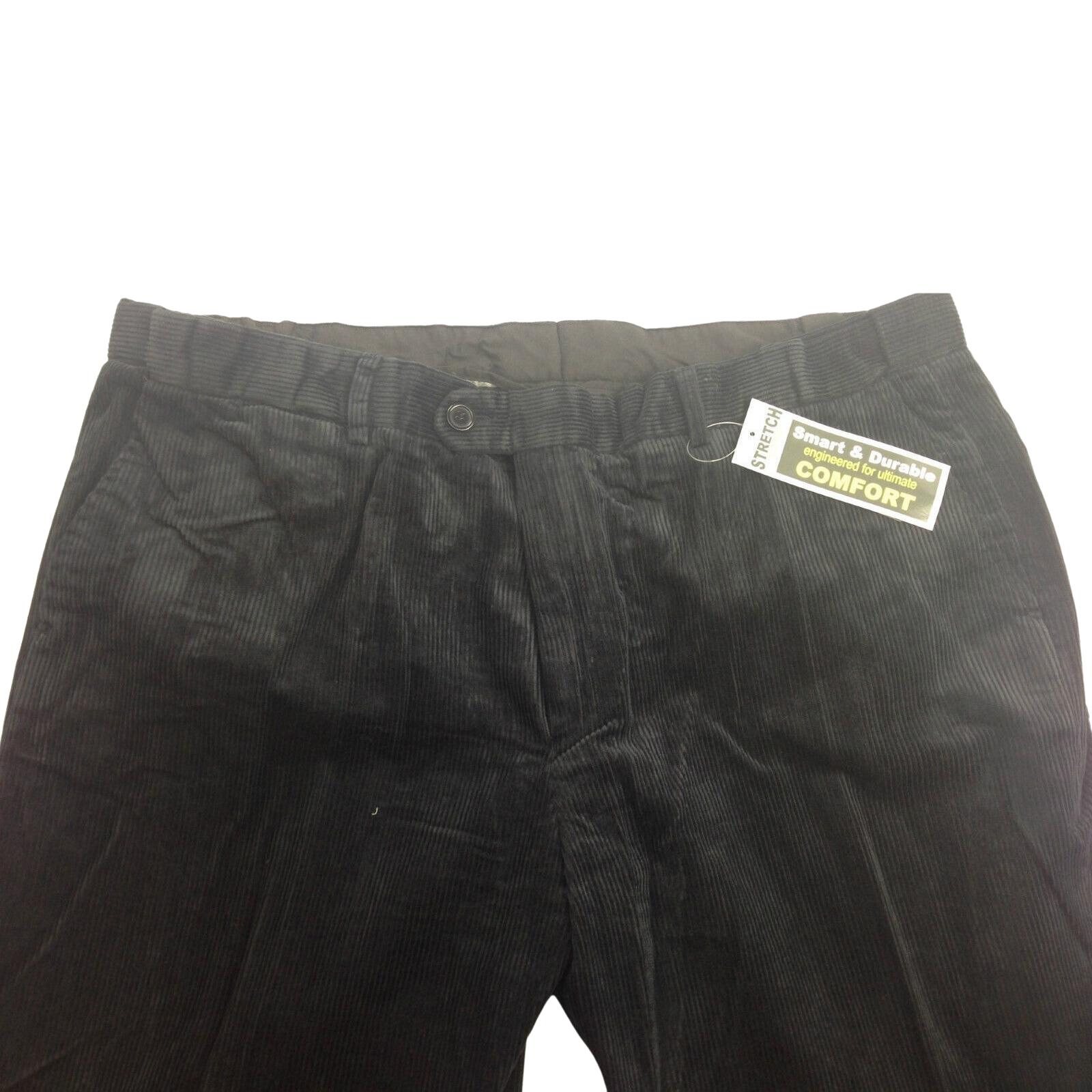 MENS CORDUROY PANTS Trousers Cords Casual STRETCH COTTON Size 32-44  Adjustable