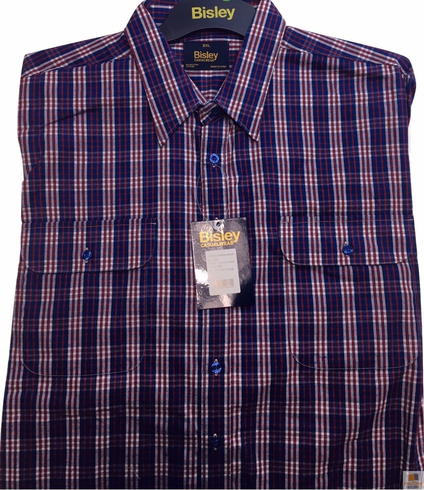 bisley permanent press shirt