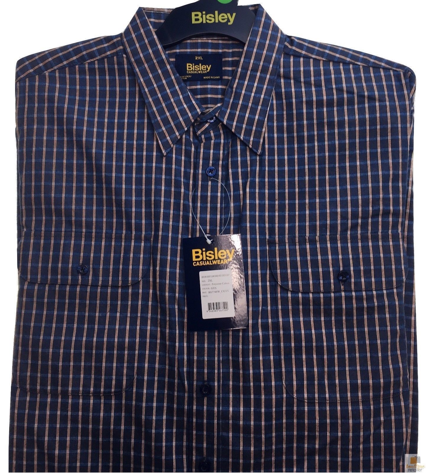 bisley permanent press shirt