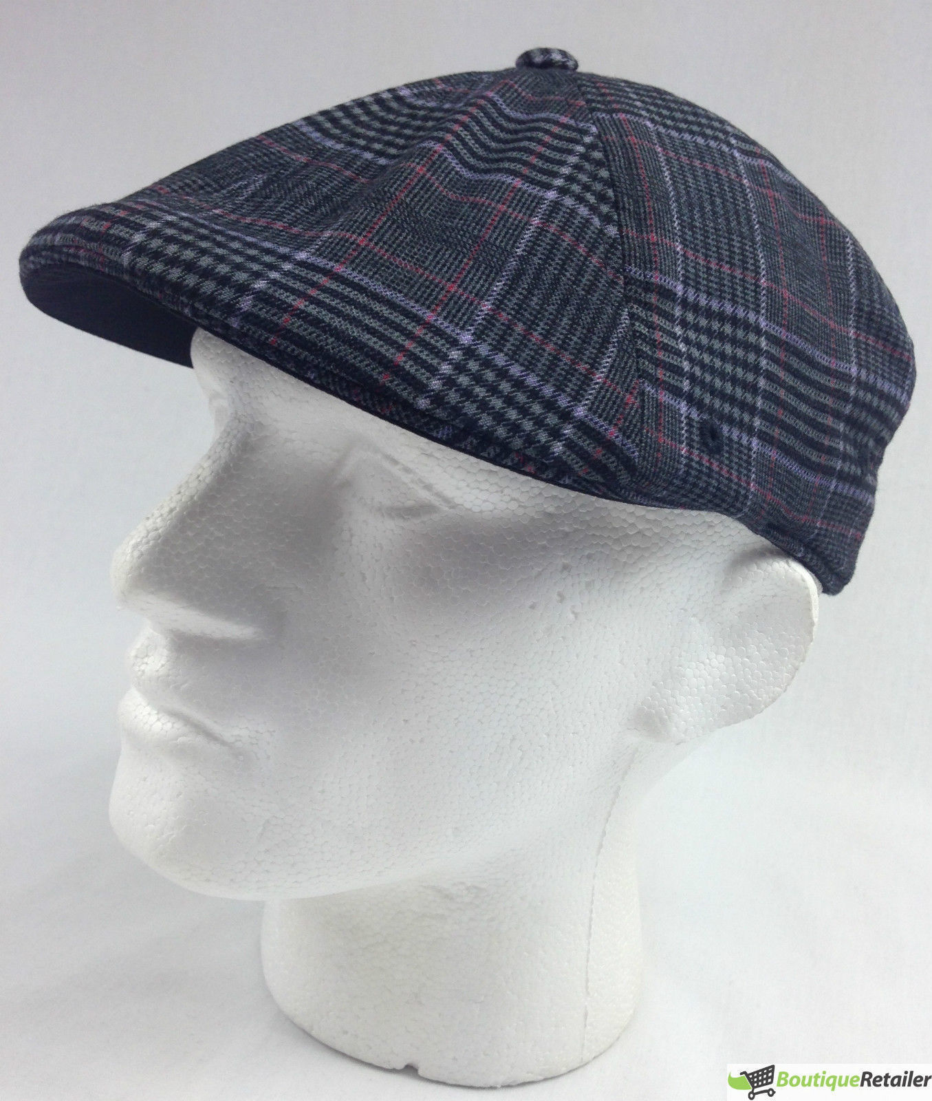 grey barbour hat