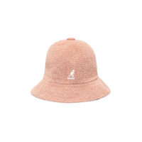 Kangol Bermuda Casual Bucket Hat Terry Towelling Cap - Dusty Rose