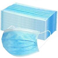 2000x Disposable Surgical Face Mask Dust Mouth Guard 3 Ply Air Purifying Bulk