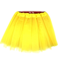 Yellow Tulle Ballerina Tutu – Small, 3-Layer Children’s Costume Skirt Australia Day