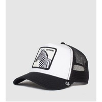 Goorin Brothers Animal Farm Extreme Zebra Snapback Cap Hat in Ebony