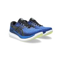 Asics Mens GlideRide 3 Shoes Wide Sneakers in Blue/Black Size US 10