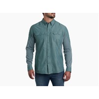 KUHL Airspeed Mens Long Sleeves Shirt Top - Deep Waters 