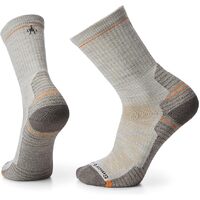 Smartwool Mens Merino Wool Hike Light Cushion Crew Socks in Taupe