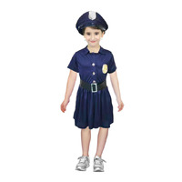 Girls Police Cop Costume Officer Book Week Cop Costume Halloween Party