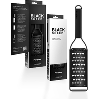 Microplane Black Sheep Full Metal Grater Extra Coarse Blade in Black