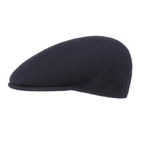  Mens Wool Felt Ivy Cap Beret - Dark Navy