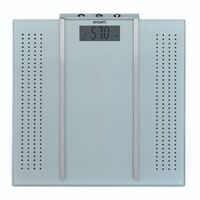 Propert 150kg Digital Bathroom Scales Tempered Glass Weight Checker Omega BIA - Silver