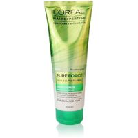 L'Oreal Hair Expertise Pure Force 100% Sulphate Free Conditioner For Damaged Hair 250ml