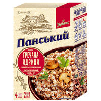 Ukrainian Buckwheat Groats Roasted Kasha GMO Free 400g Grechka Sachets 1 Packet