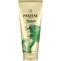 Pantene 3 Minute Miracle Smooth and Sleek - Deep Conditionining Treatment For Frizzy Hair, 400ml