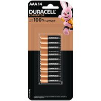 Duracell Coppertop AAA Batteries (Pack of 14)