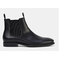 Julius Marlow Longreach Leather Chelsea Boots Shoes in Black