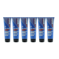 6x Fudge 250ml Blue Toning Shampoo - Erases Red & Orange from Cool Brunette Hair