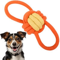 Heavy Duty Rope Dog Pet Toy Tug of War Durable Tough Chew Small to Large Dogs
