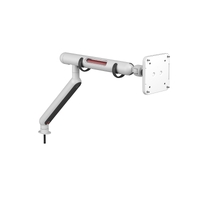 UFOU Kyber Monitor Arm Single Mount Bracket Heavy Duty Star Wars - White