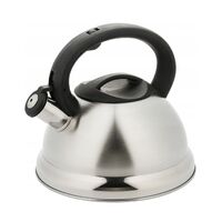3.0L Whistling Kettle Stainless Steel Camping Tea Kitchen Stove Top Camping