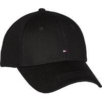 Tommy Hilfiger Mens Classic Baseball Cap Hat in Black