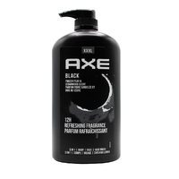 Axe 3in1 Body + Face + Hair Wash Black Frozen Pea & Cedarwood Scent 1L