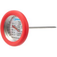 Cuisena Meat Thermometer w/ Silicone Red Cover