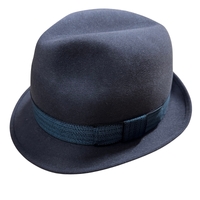 Akubra Trilby Fur Felt Hat - Grey