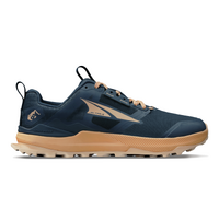 Altra Lone Peak 8 Womens Trail Running Shoes in Navy/Coral 