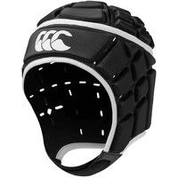 Canterbury Unisex Rugby Core Headguard Football NRL AFL Padded Helmet in Black