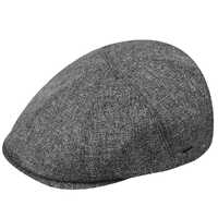 Bailey Mens Simnick Newsboy Cap Water-Resistant - Grey