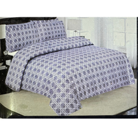 Queen Luxury 100% Cotton Flannelette Quilt Cover & 2 Pillow Case Combo Duvet Set