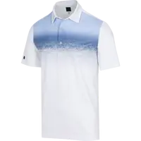 Greg Norman Canyon Cactus Polo Shirt Golf in White 