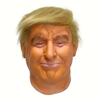 Donald Trump Mask Costume Party Celebrity Rubber Latex Mask Halloween President