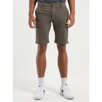 Henleys Mens Leon Cargo Shorts - Charcoal