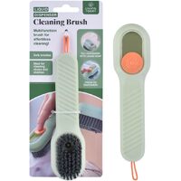 Multifunctional Liquid Shoe Brush Cleaners Soap Dispenser Cleaning Brush