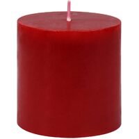 12x Pillar Scented Candles Bulk 7*7.5cm  - Rose