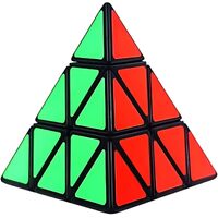 3x3 Triangle Speed Cube Pyramid Brain Teaser Puzzle Magic Educational Toy