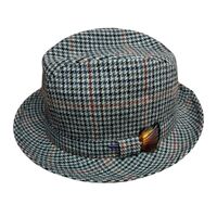 Failsworth Stafford Tweed Hat Trilby Wool Blend Winter Made in UK Snap Brim