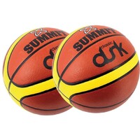 2x Summit Classic Dunk Basketball Indoor Outdoor Sport Game Rubber Ball Size 6