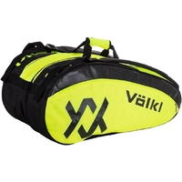 Volkl Classic Tour Combi Bag for 6-9 Racquets in Yellow/Black