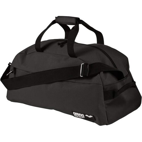 40L Arena Duffle Bag Travel Sports Gym w/ Included Wet Bag in Black Melange