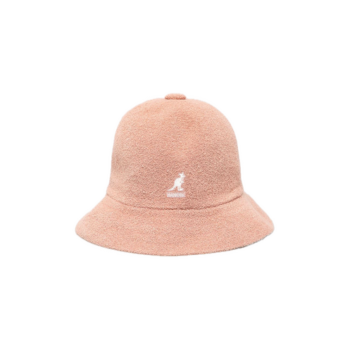 Kangol Bermuda Casual Bucket Hat Terry Towelling Cap - Dusty Rose