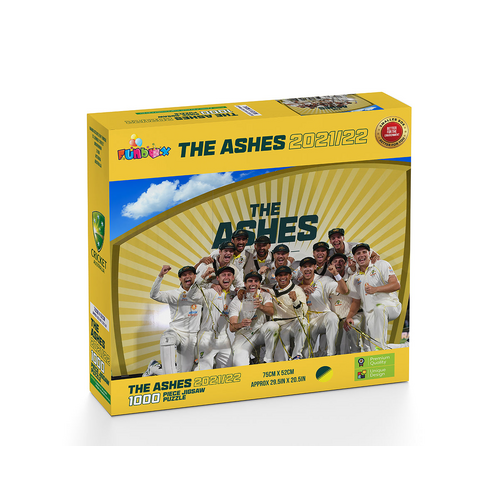 Cricket Australia 1000 Piece Jigsaw Puzzle Official Licensed The Ashes - 75x52cm