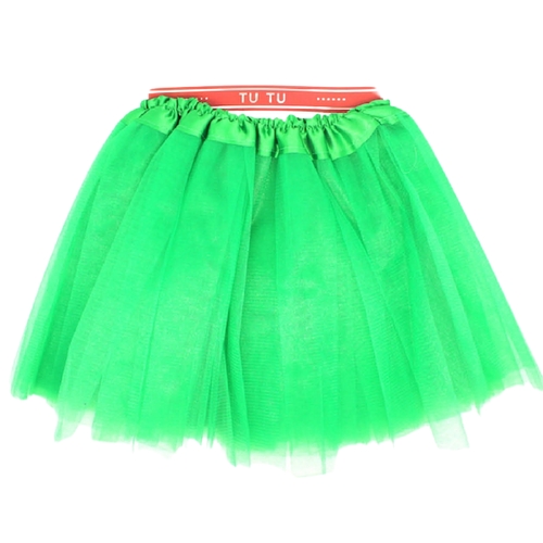 Green Tulle Ballerina Tutu – Small, 3-Layer Children’s Costume Skirt Australia Day